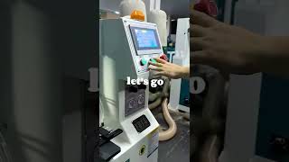 Wooden Knife Handle Profiling Machine | High Precision Production #lds#WoodenHandle #CopyMilling