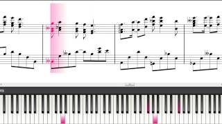 Video thumbnail of "はじまりはいつも雨（ピアノ）ＡＳＫＡ　楽譜/上級"
