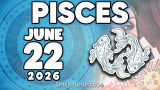 𝐏𝐢𝐬𝐜𝐞𝐬 ♓ 🤩SPECTACULAR GIFT FALLEN FROM THE SKY🎁 Horoscope for today JUNE 22 2026 🔮 #horoscope #new