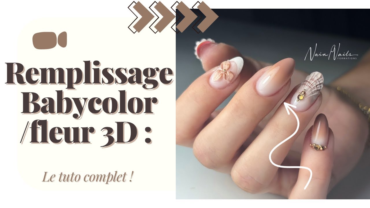 Ce nail art fait toujours son effet… 🙈🤎🐚🌸