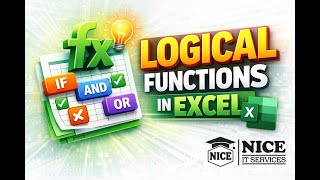 Excel Logical Functions Explained 🔥 IF, AND, OR, NOT | Practical Examples (2025) #excel #exceltips