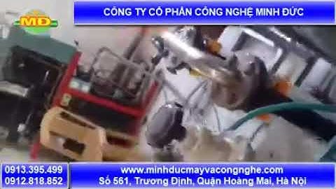 MInh Đức chuyên chế tạo dây chuyền nước giải khát đồ uống