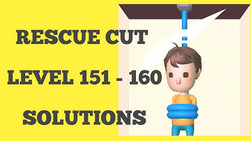 RESCUE CUT LEVEL 151 152 153 154 155 156 157 158 159 160 GAMEPLAY WALKTHROUGH