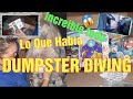 ♻️DUMPSTER DIVING/LO QUE TIRAN EN USA 🇺🇸 Muy emocionante las cosas nuevas que encontramos