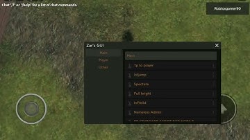 [FE] Universal Script Zar’s GUI / roblox scripts / 2024