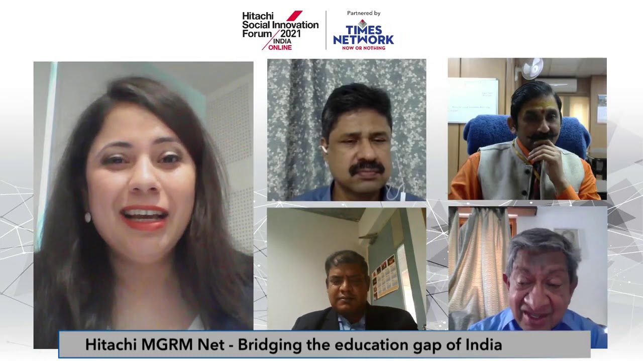 Hitachi MGRM Net - Bridging the education gap of India | Hitachi Social Innovation Forum 2021