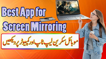How To Mirror Screen From Mobile To LaptopPCMac  ApowerMirror App 2022
