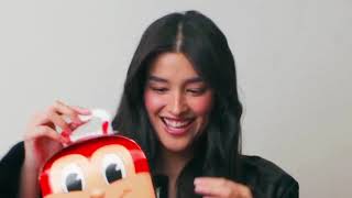Liza Soberano opens her very own Vogue Balikbayan Box,containing beloved Filipino classics from home