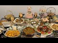 A traditional style menu dinner arrangements  how to set buffet table for dinner or lunch parties