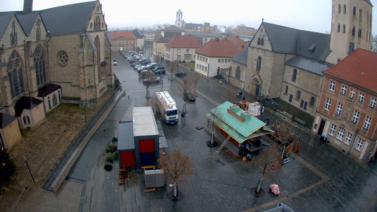 Webcam Domplatz Paderborn - 29.12.2025