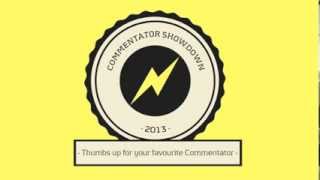 Commentators Showdown | Intro Motion Graphic