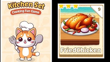 Crazy Kitchen Set Cooking ASMR Level 9 |FriedChicken| Gameplay Walkthrough