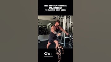 Cbum :- Best way to perform cable cross fly #cbum #bodybuilding #motivation