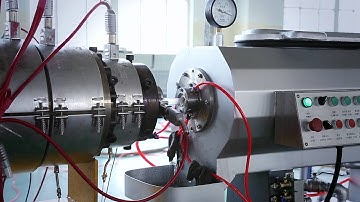 50m/min HDPE microduct pipe production line 5-16mm