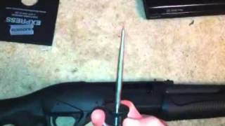Benelli supernova tactical how to remove the plugs from the
