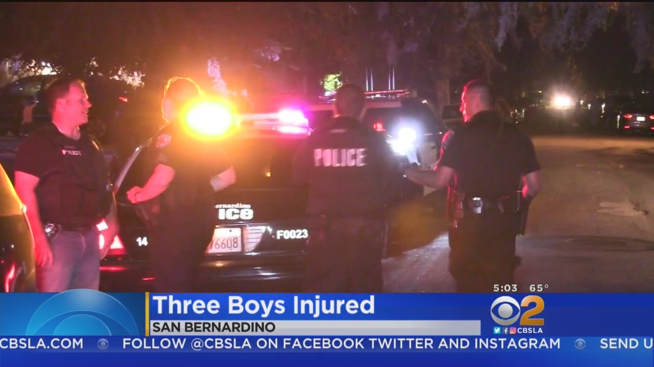 Possible fireworks incident seriously injures 3 San Bernardino children