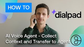 AI Dialpad call transfer with Virtual Voice Agent