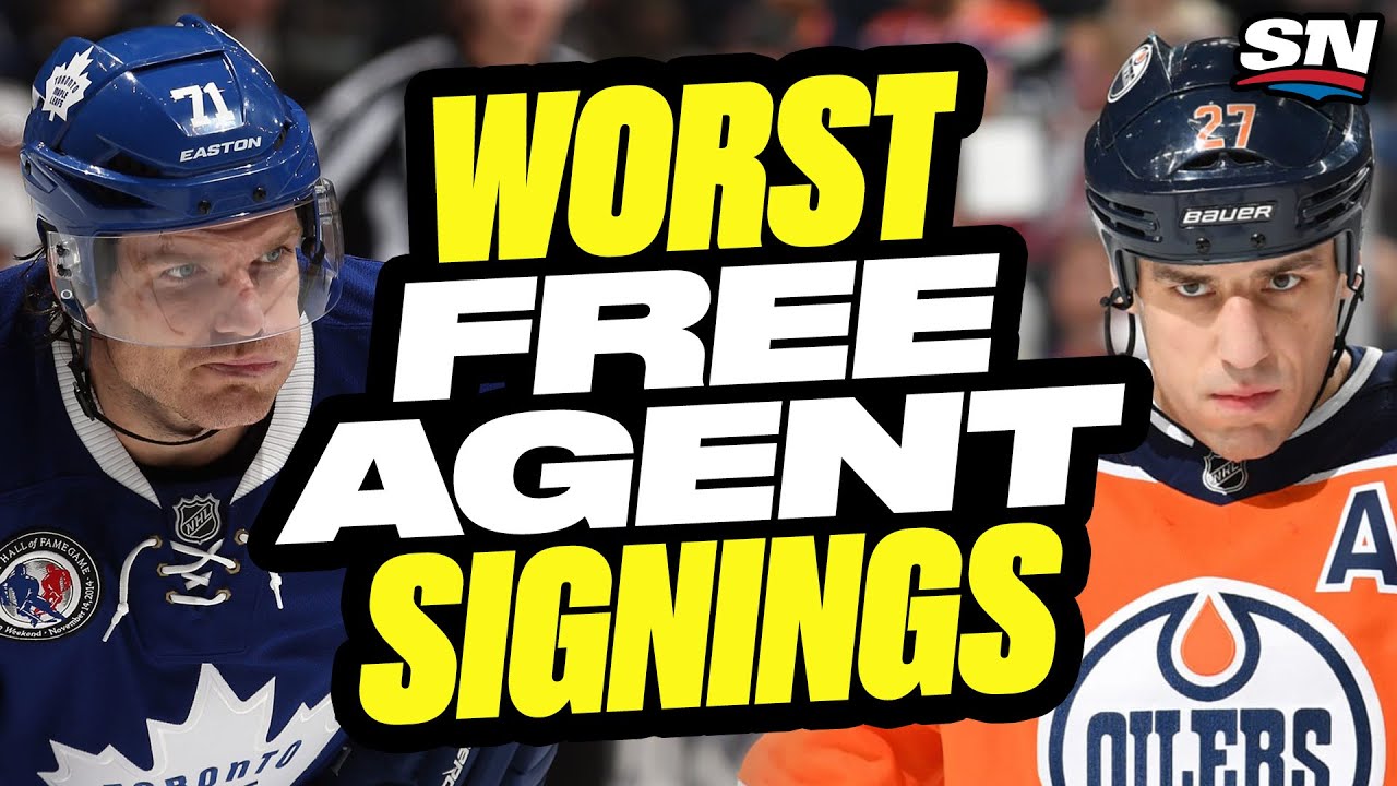 The WORST NHL Free Agent Signings Ever