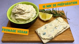 Fromage vegan à tartiner facile (cream cheese vegan maison)