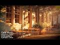 Sunlit Terrace Cafe Jazz ☕ Golden Hour Outdoor Coffee Music — Slow Jazz & Bossa Nova for Spring Work