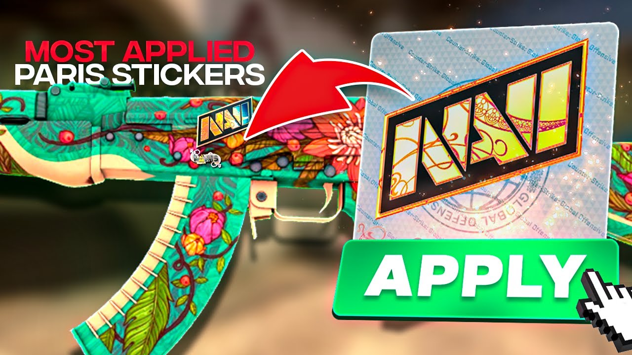 CS2 Most Popular Paris Stickers (Part 1) YouTube