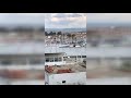 İzmir'de yaşanan depremin ardından tekneler sürüklendi
