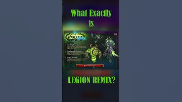 WoW: What Exactly is Legion Remix? #wow #worldofwarcraft  #gaming