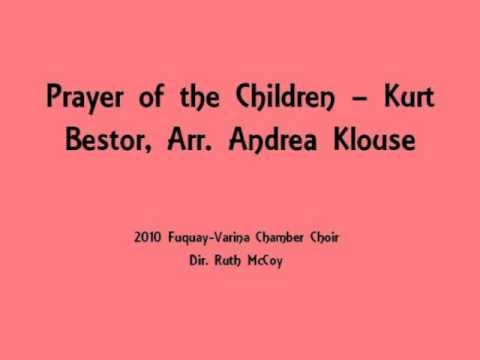 "Prayer of the Children" performed by the FVHS Cha...