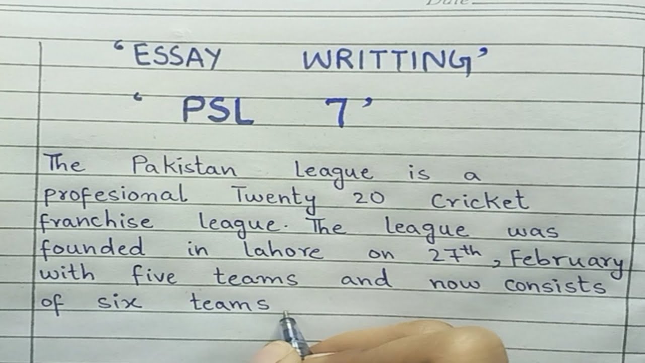 an interesting match of psl 8 essay