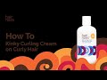 How to Use Kinky Curling Cream on Curly Hair
