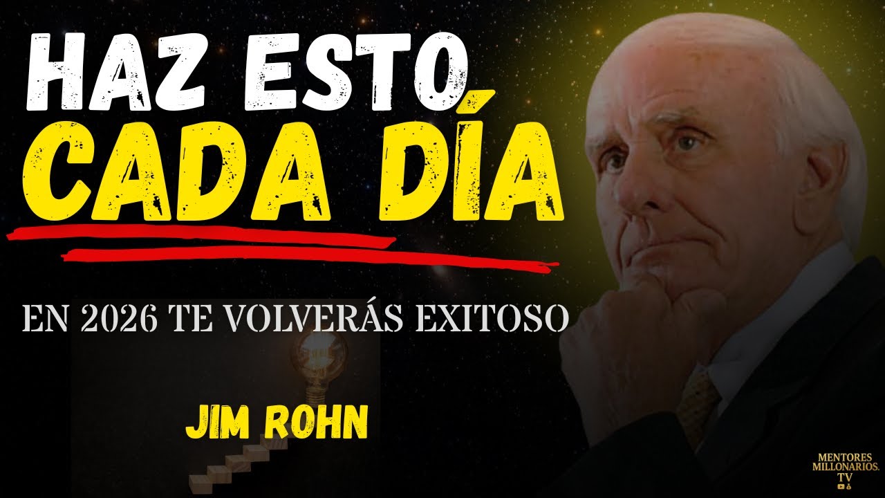 Si haces ESTO cada día, tu 2026 será INCREÍBLE | Jim Rohn Motivación