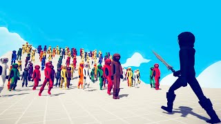 IMPOSTOR vs 100 CREWMATES in Totally Accurate Battle Simulator