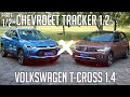 Comparativo: Chevrolet Tracker 1.2 x Volkswagen T-Cross 1.4