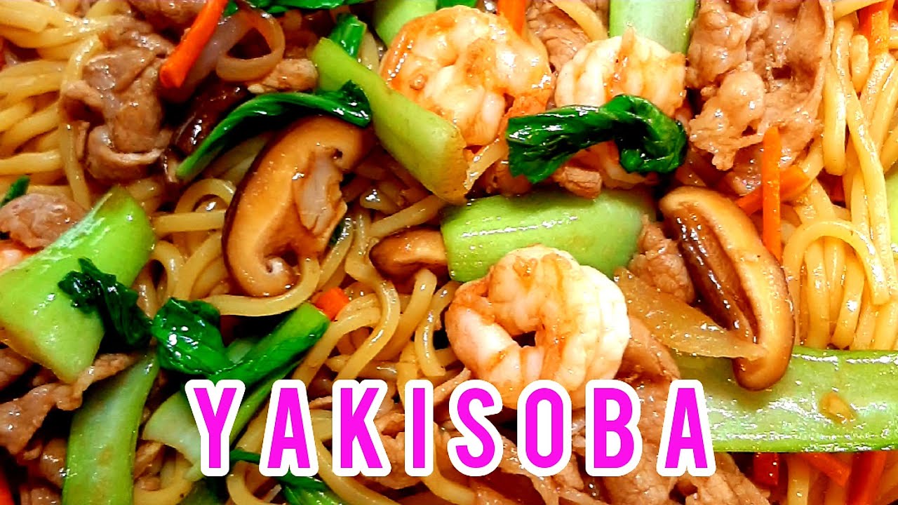 How To Make Yakisoba Best Yakisoba Noodle Recipe japanesefood 