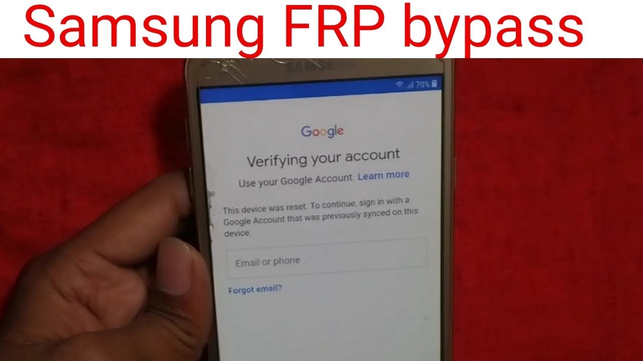 โปรแกรม bypass google account management