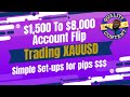 Making $6,500 in 12hrs On XAUUSD(GOLD) | Sniper Entry | Catching The Move Before The Break | TEST