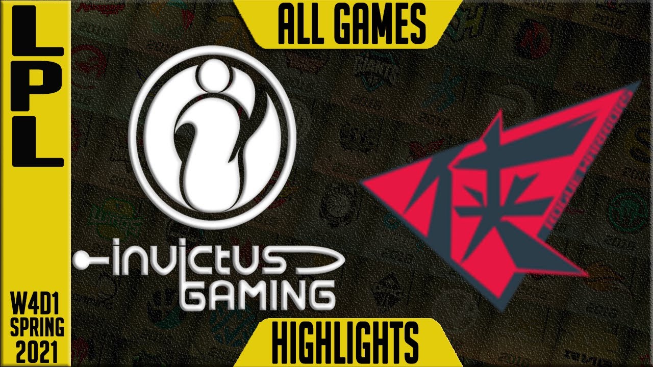 IG vs RW Highlights ALL GAMES | LPL Spring 2021 W4D3 | Invictus Gaming vs Rogue Warriors
