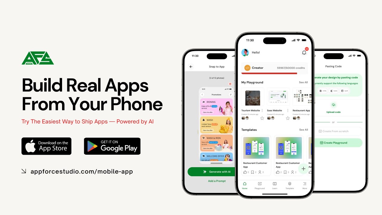 Build Real Apps on Your Phone — Inside The AppForceStudio Mobile App ...