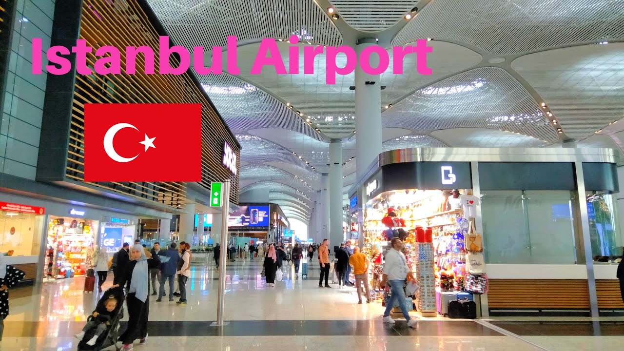 Explore Istanbul Airport, one of the biggest airports in the world