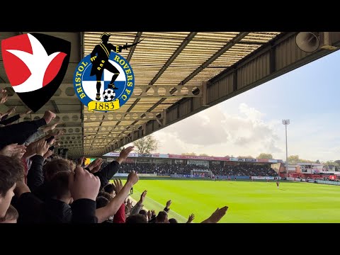 Gas Run Riot | Cheltenham Town Vs Bristol Rovers Matchday Vlog