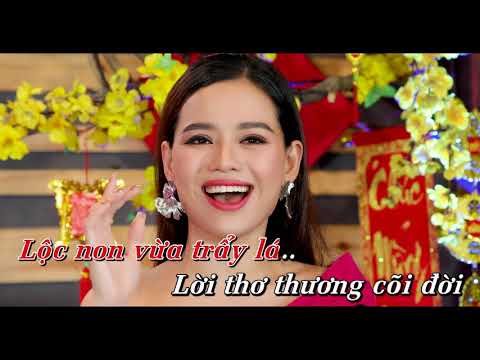 Karaoke Anh Cho Em Mùa Xuân - Tone Song Ca - Cha Cha - Nhạc Sống SGK
