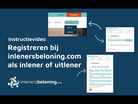 Video: Hoe Te Registreren Voor Tijdelijke Registratie