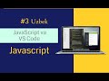 #3 JavaScript va VS Code | JS Uzbek