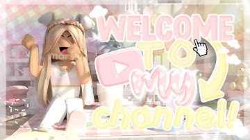 Welcome To My Channel! + New GFX intro! | MarshMeadows🧸🧁