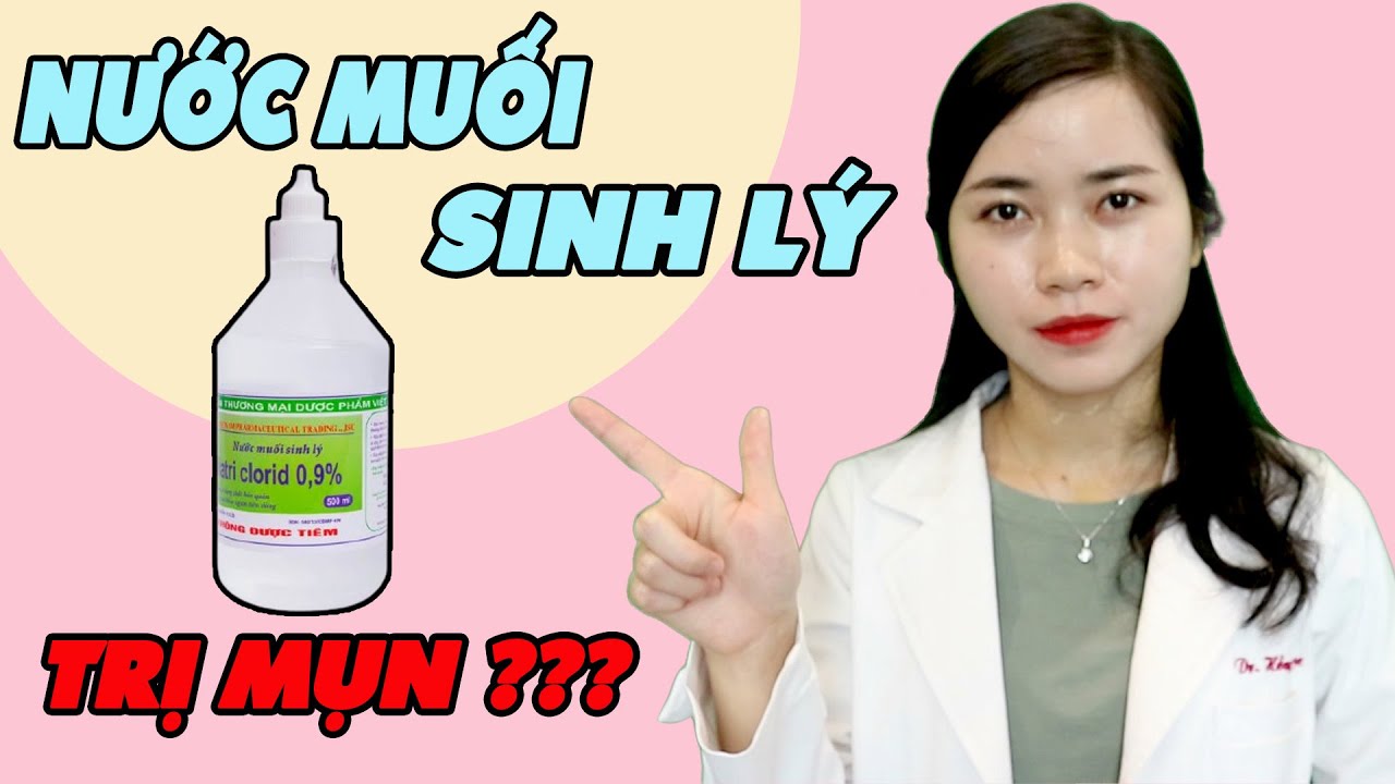 Rửa mặt bằng NƯỚC MUỐI sinh lý có TRỊ MỤN hiệu quả trong Skincare routines ? | BS. Nguyễn Ngọc