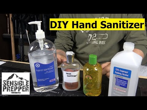 Video - Easy to Make DIY Hand Sanitizer