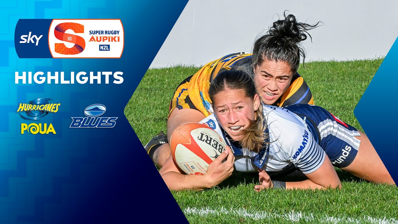 HIGHLIGHTS | Hurricanes Poua vs Blues | Super Rugby Aupiki | Round 4 | Sky Sport NZ