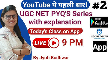 # 2 UGC NET PYQ