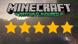 The New MATCHA Flavoured Minecraft is EVEN better than we thought.