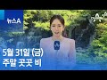 [날씨]주말 곳곳 비…내일 저녁부터 강풍 | 뉴스A